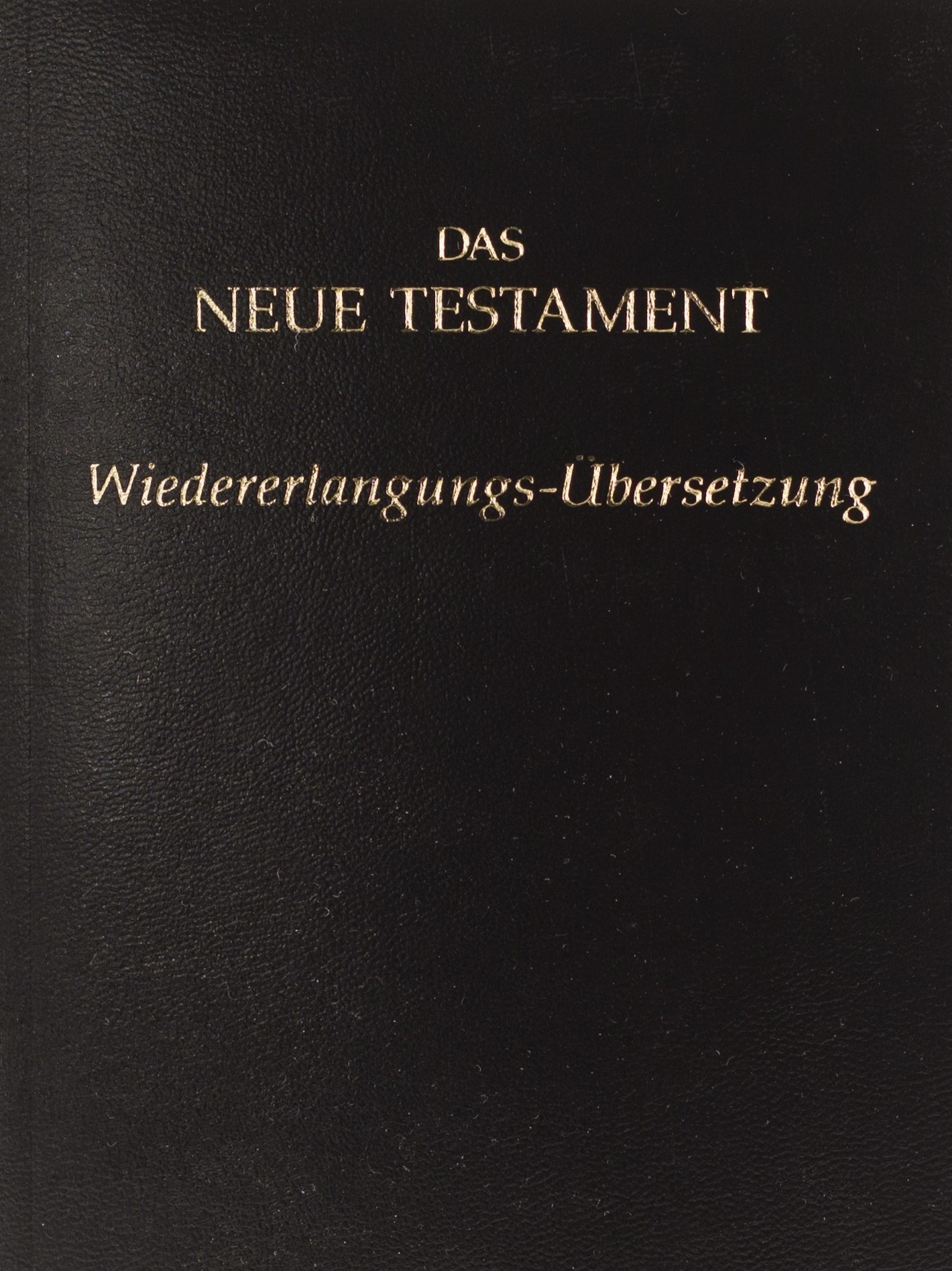 The New Testament Book Cover